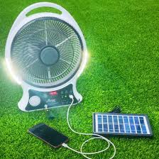 Solar Table Fan